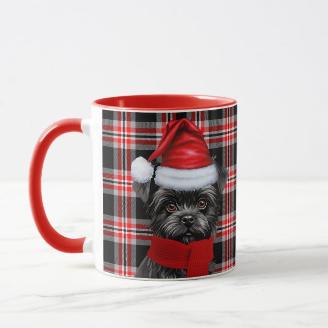 Mug Affenpinscher Amoureux des chiens Vacances Jour de (Gauche)