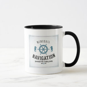 Mug Affiche de navigation de Windsail