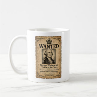 Mug Affiche de recherche de George Washington