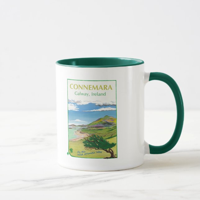 Mug Affiche de Voyage Connemara (Droite)