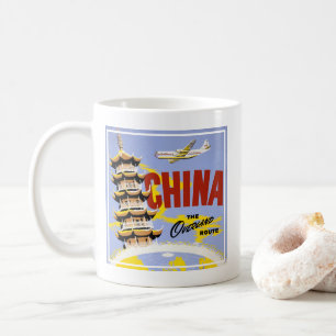 Mug Affiche de voyage pour Northwest Orient Airlines