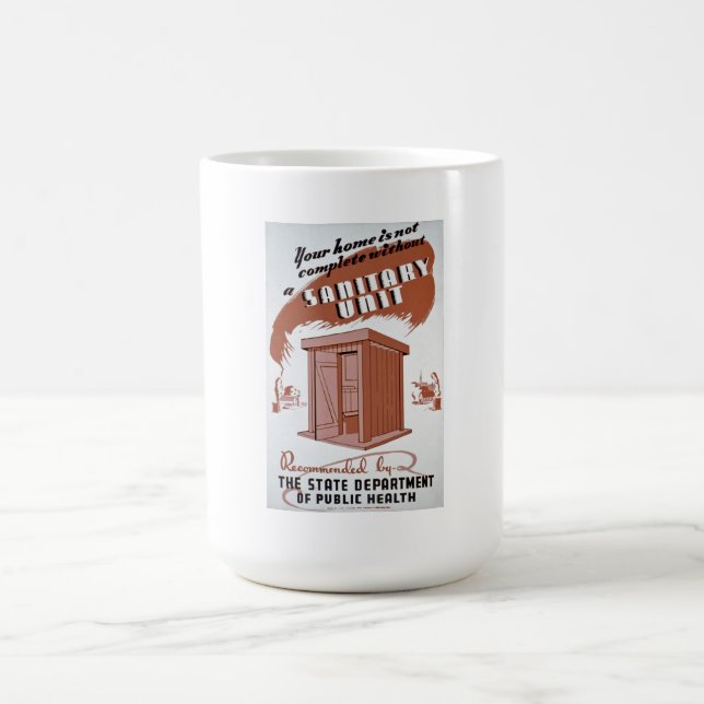 Mug Affiche de WPA de dépendance (Centre)