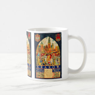 Mug Affiche polonaise de Vintage voyage