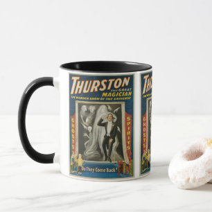 Mug Affiche vintage de magie, Thurston, le grand magic