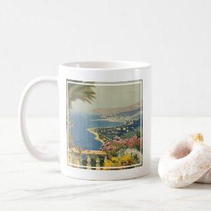 Mug Affiche Vintage voyage De San Remo Depuis Une Terr