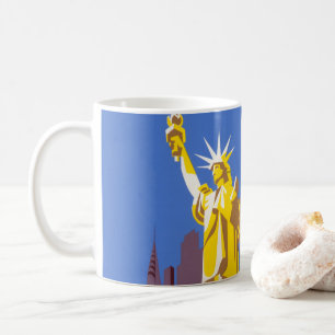 Mug Affiche Vintage voyage pour Allegheny Airlines