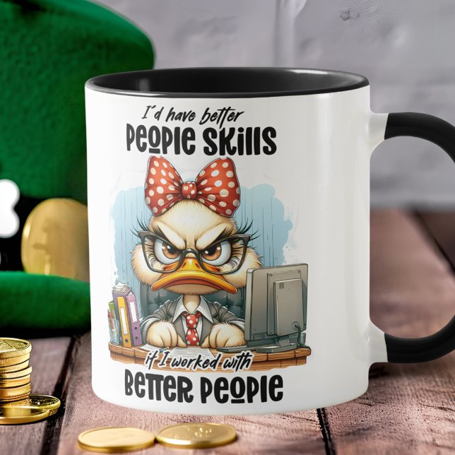 Mug Afficher Les Compétences Professionnelles De Trava (Créateur téléchargé)