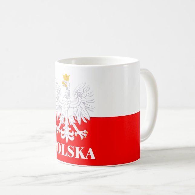 Mug Afficher vos couleurs - Polska (Devant droit)