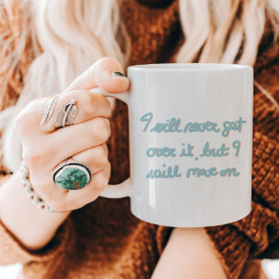 Mug Affirmation Émotionnelle Écrite à la Main à l'Encr