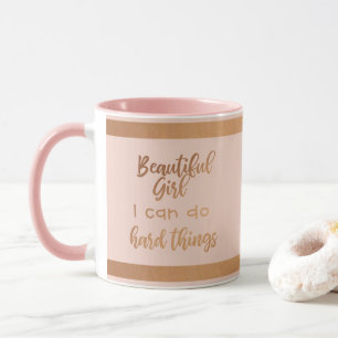 Mug Affirmation Magnifique Monogramme Motivationnel Fi