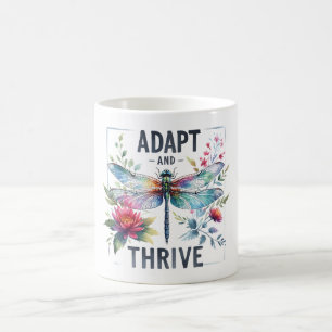Mug Affirmation positive de libellules