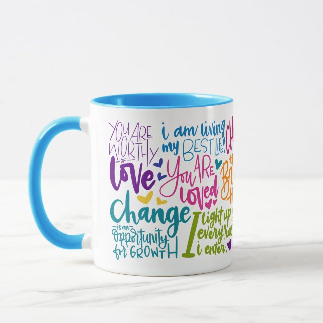 Mug Affirmation quotidienne (Gauche)