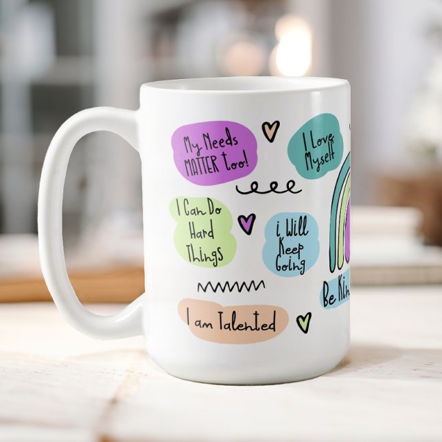 Mug Affirmations positives (A fun positive affirmations coffee mug.)