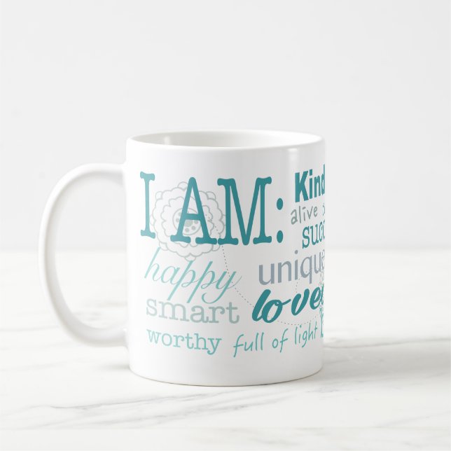 Mug Affirmations quotidiennes (Gauche)