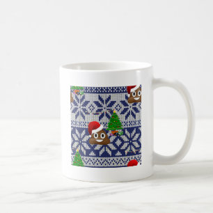 Mug affreux pull-over de Noël émoji