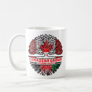 Mug Afghanistan Afghanistan Le drapeau canadien des ra