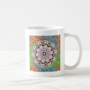 Mug Africa Asia traditional edgy pattern