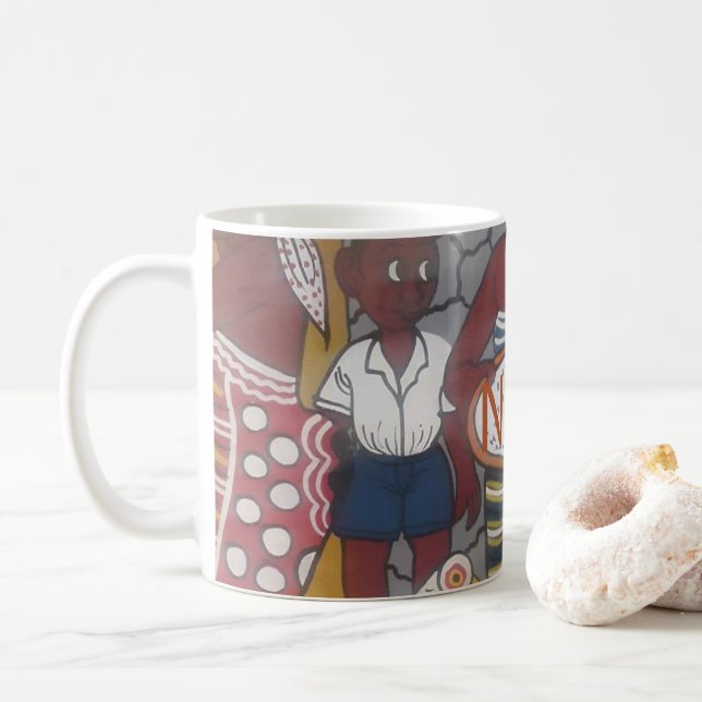 Mug Africain traditionnel Homestead Lifestyle (Avec donut)
