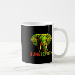 Mug African Elephant Art Freedom Histoire noire