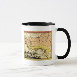 Mug AfricaPanoramic occidental MapWestern Afrique