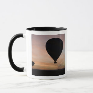Mug Afrique, Kenya, Masaï Mara. Deux ballons glissent
