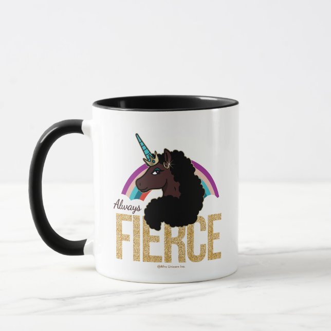 Mug Afro Unicorn | Magique - Toujours fière (Gauche)