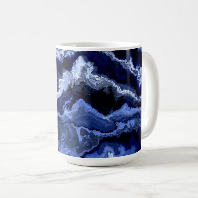 Mug Agate océanique (Devant droit)