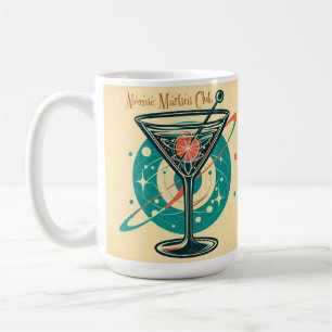 Mug Âge spatial du club Martini atomique