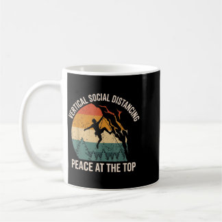 Mug Agence de gouvernance verticale Distancing Rétro