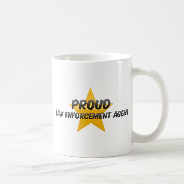 Mug Agent de police fier (Droite)