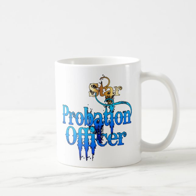 Mug Agent de probation étoile (Droite)