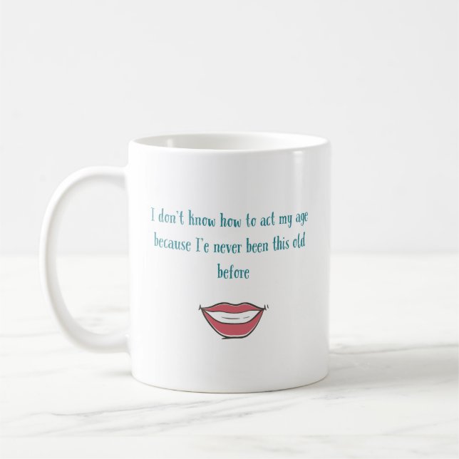 Mug Agir mon âge (Gauche)