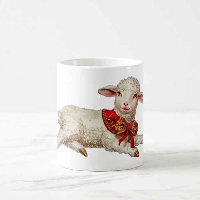 Mug agneau de Noël (Centre)