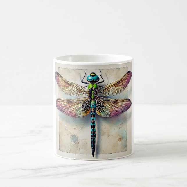 Mug Agrionoptera Dragonfly 031124IREF217 - Watercolor (Centre)