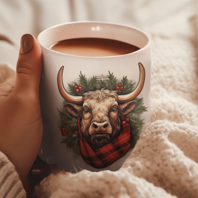 Mug Agritourisme Russe Red Buffalo (Créateur téléchargé)