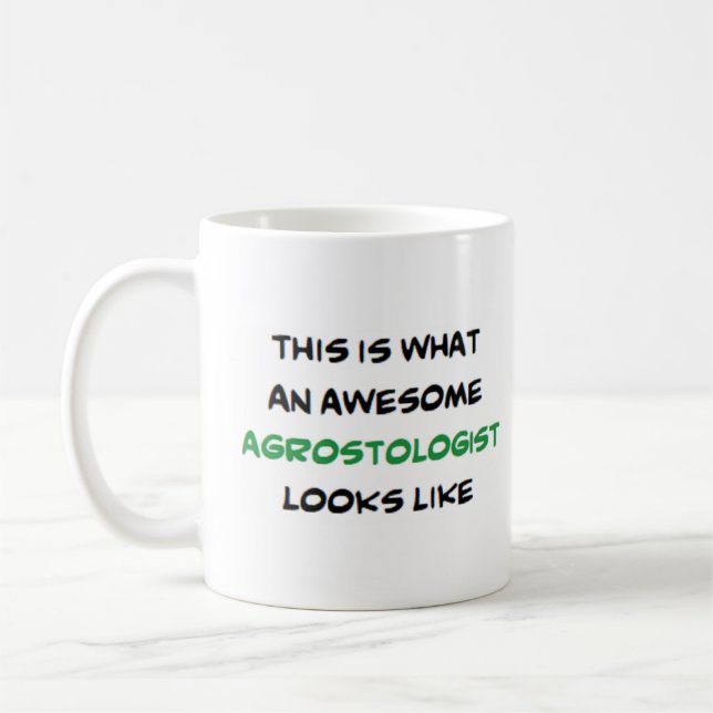 Mug agrostologue, génial (Gauche)