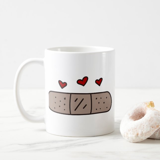 Mug Aide à la bande (Avec donut)