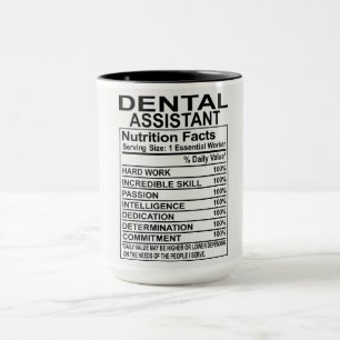 Mug Aide dentaire Nutrition Fiches
