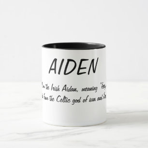 Mug Aiden Name Signification