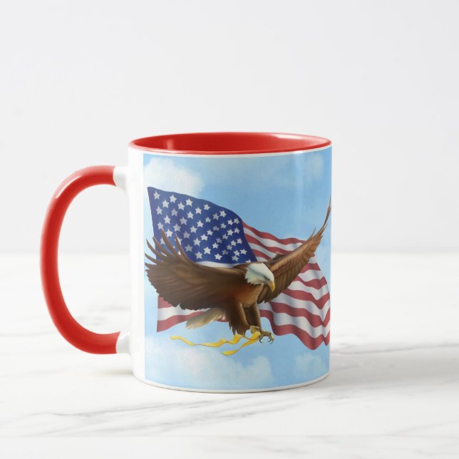 Mug Aigle à tête blanche américaine (Gauche)