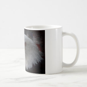 Mug Aigle à tête blanche américaine sur drapeau