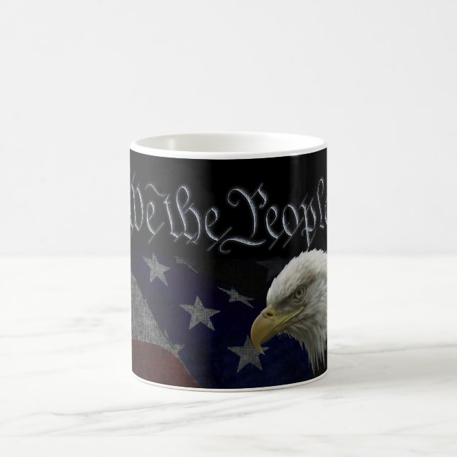 Mug Aigle et drapeau patriotiques (Centre)
