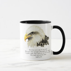 Mug Aigle - Inspirationnel - Écriture - Ils attendent