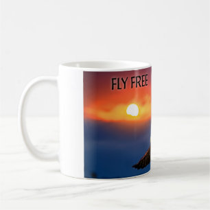 Mug Aigle libre vol