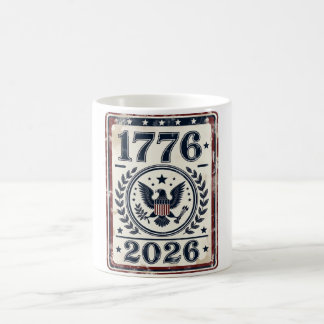 Mug Aigle patriotique vintage 1776 2026
