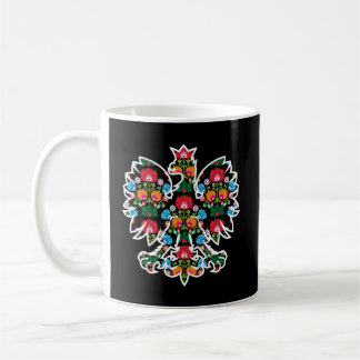 Mug Aigle polonais Pologne Wycinanki Emblème Polonais 