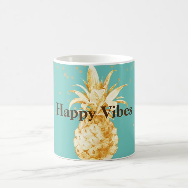 Mug Aiguille jaune vert à la menthe (Centre)