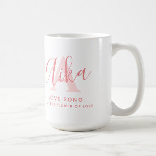 Mug Aika nom signifiant monogramme Un texte corallien 