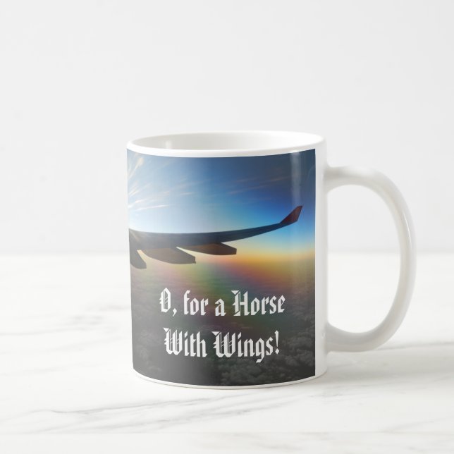Mug Aile d'avion contre le réglage de la boue solaire (Droite)