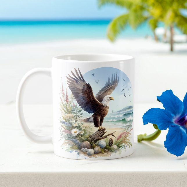 Mug Aile d'été Aigle chauve (Créateur téléchargé)